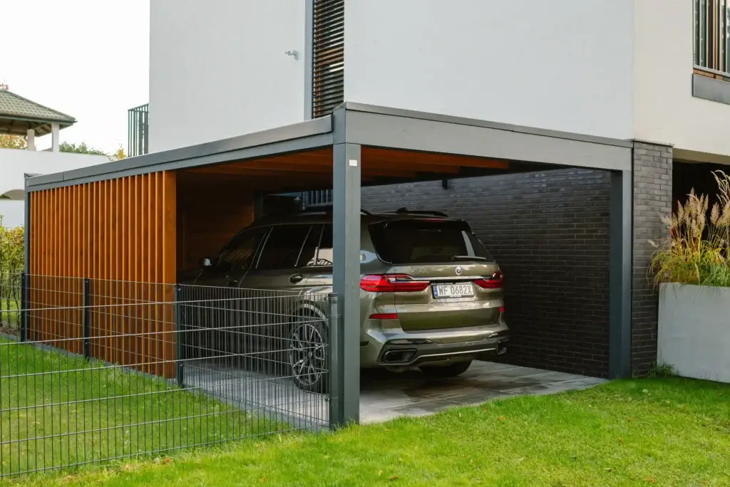 Carport aus Holz